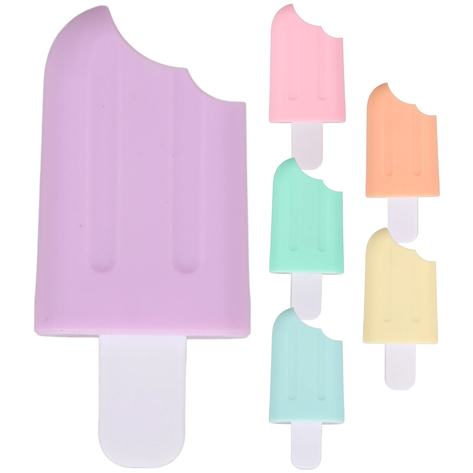 6pcs Highlighters Fluorescent Pens Mini Size Multiple Colors Cute Ice Cream Marking Drawing Journal Design Cartoon Writing
6pcs Highlighters Fluorescent Pens Mini Size Multiple Colors Cute Ice Cream Marking Drawing Journal Design Cartoon Writing