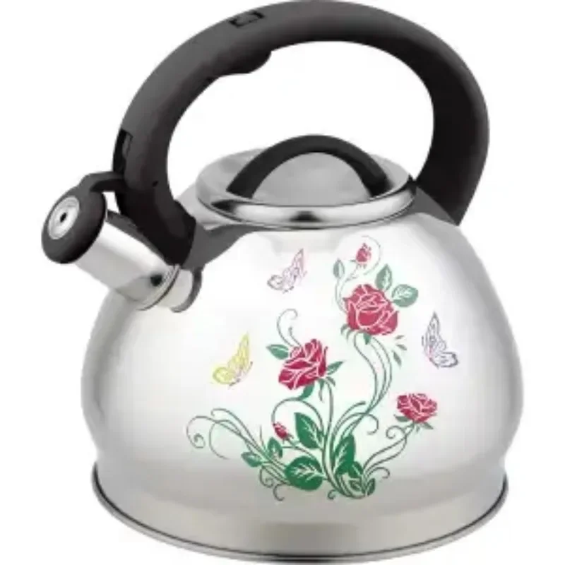 3L Stainless Steel Kettle Large Capacity High Quality Whistle Cooker Color Change Gas Stove Camping Kettle Cooking Tools
3L Stainless Steel Kettle Large Capacity High Quality Whistle Cooker Color Change Gas Stove Camping Kettle Cooking Tools