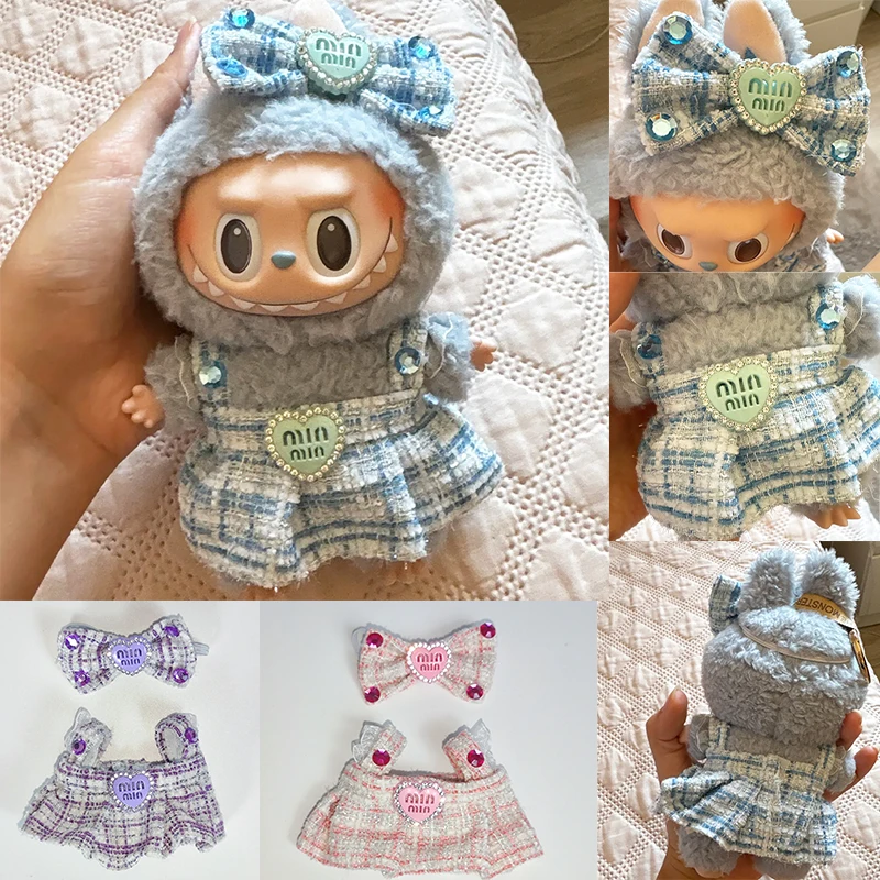 For 17cm Mini Plush Doll Clothes Outfit Accessories For Korea Kpop Exo Labubu Idol suit Clothing Gift Only clothes and no dolls
For 17cm Mini Plush Doll Clothes Outfit Accessories For Korea Kpop Exo Labubu Idol suit Clothing Gift Only clothes and no dolls