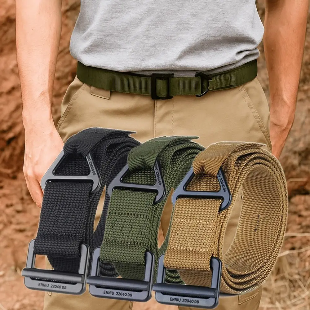 Fashion Breathable Men's Training Belt Luxury Trendy Brand Quick Drying Outdoor Sport Climbing Belt Alloy Buckle Waistbands 
Fashion Breathable Men's Training Belt Luxury Trendy Brand Quick Drying Outdoor Sport Climbing Belt Alloy Buckle Waistbands