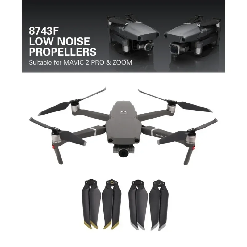 For DJI 2 Pro Zoom 8743 Low Noise Reduction Propeller Quick-Release Folding Blades Spare Parts Drone Accessories Wings
For DJI 2 Pro Zoom 8743 Low Noise Reduction Propeller Quick-Release Folding Blades Spare Parts Drone Accessories Wings