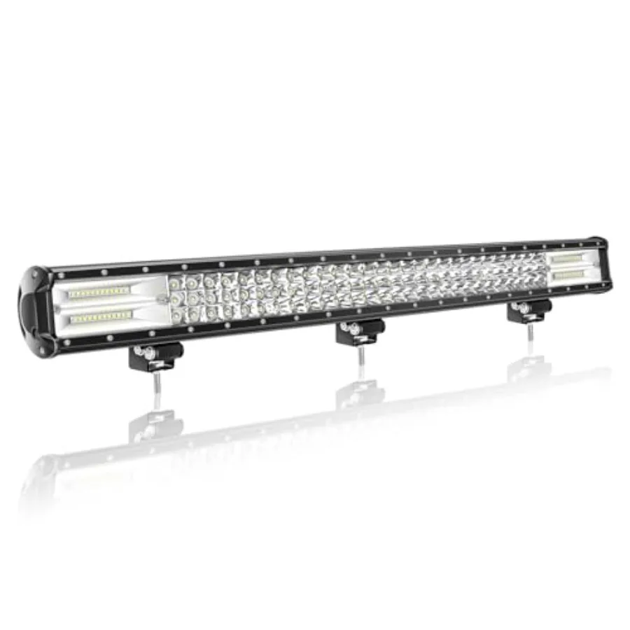28 Inch 396W Led Light Bar Spot Flood Combo Beam 12V 24V Fog Work Lamps Driving Offroad Lights for 4x4 Truck Tractor Boat Car A
28 Inch 396W Led Light Bar Spot Flood Combo Beam 12V 24V Fog Work Lamps Driving Offroad Lights for 4x4 Truck Tractor Boat Car A