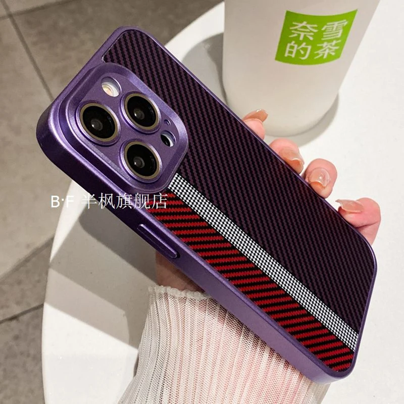 Electroplated sports car carbon fiber print iphone15pro phone case iphone14promax Advanced sense iphone13 case
Electroplated sports car carbon fiber print iphone15pro phone case iphone14promax Advanced sense iphone13 case