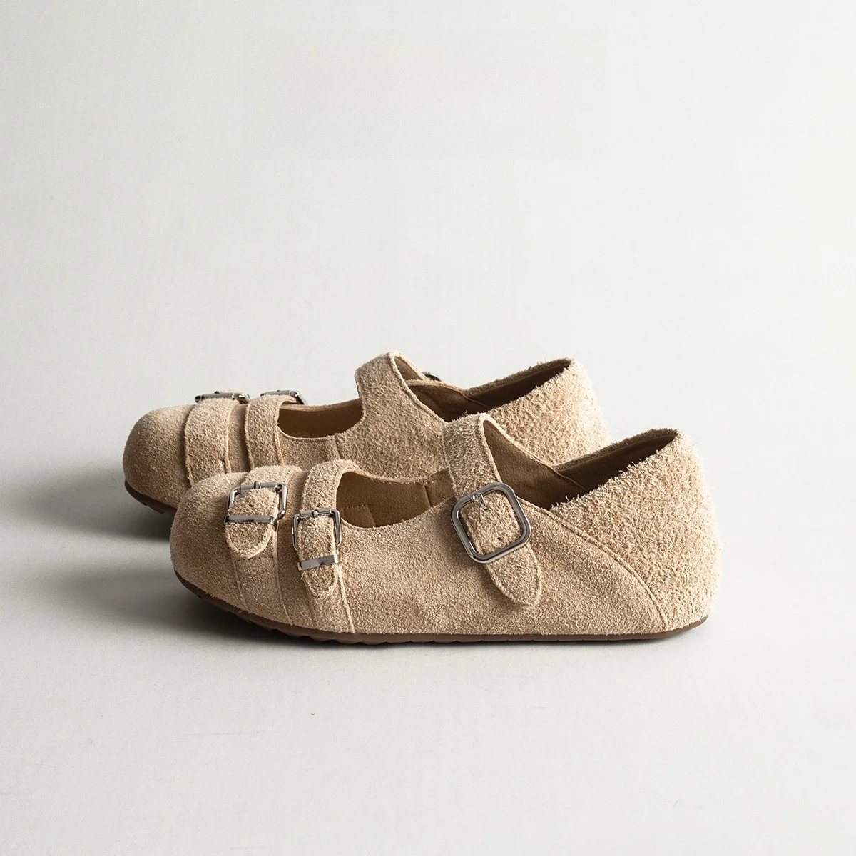 Genuine Leather Retro Mary Jane Ballet Flat Shoes Women's Double Strap Comfortable Low Cut Versatile Casual Shoes
Genuine Leather Retro Mary Jane Ballet Flat Shoes Women's Double Strap Comfortable Low Cut Versatile Casual Shoes