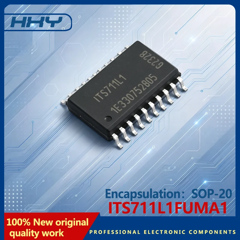 1PCS ITS711L1 SOP20 SMT Automotive Intelligent Power Switch Driver
1PCS ITS711L1 SOP20 SMT Automotive Intelligent Power Switch Driver