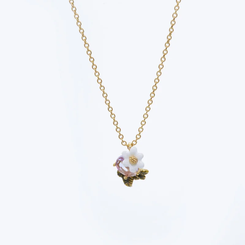 Small Fresh Fashion Enamel Glaze White Flowers Violet Glass Pendant Necklace for Women Collarbone Chain Luxury Designer Jewelry
Small Fresh Fashion Enamel Glaze White Flowers Violet Glass Pendant Necklace for Women Collarbone Chain Luxury Designer Jewelry