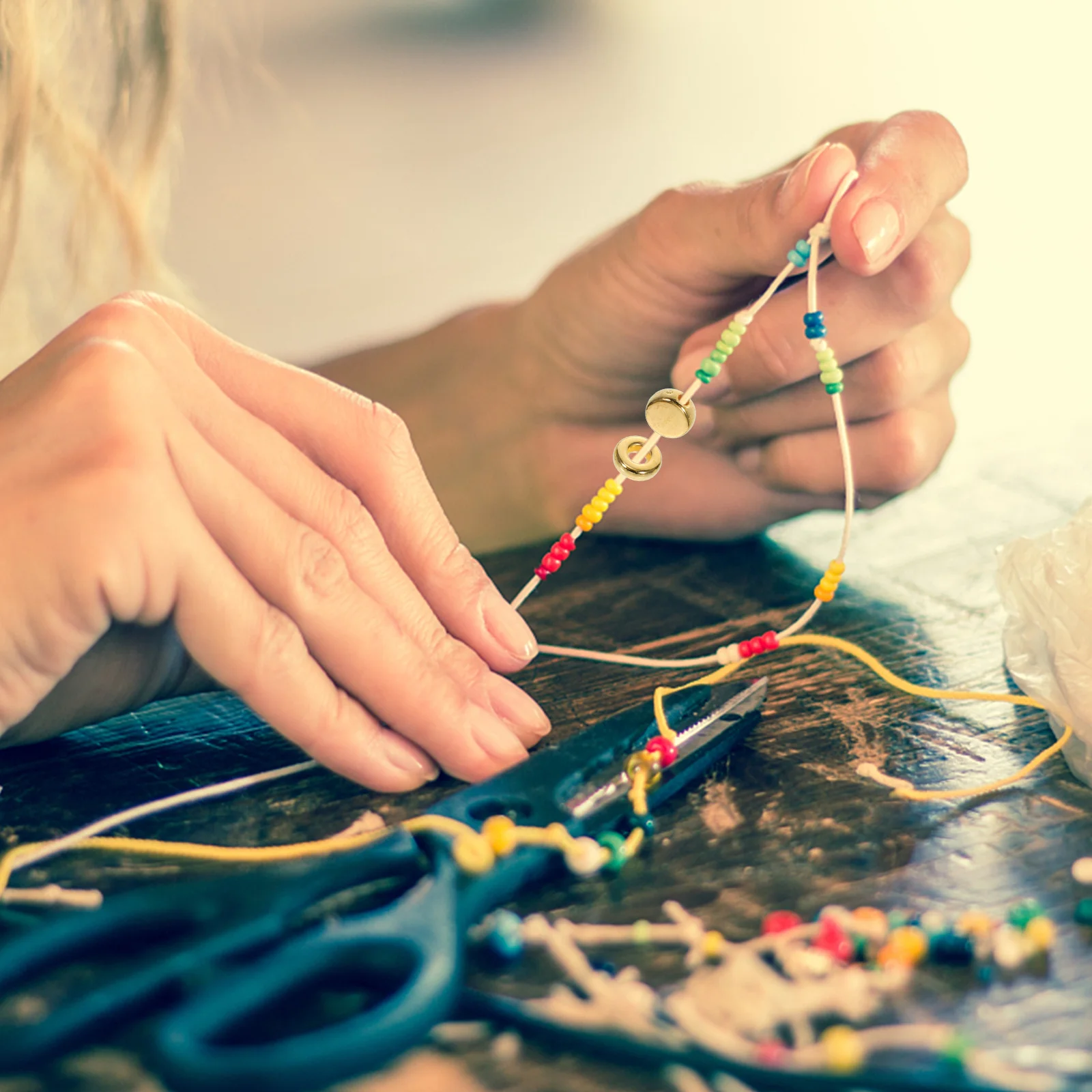 2160Pcs DIY Jewelry Beads Plastic Set for Necklace Bracelet Making Craft Supplies Loose Spacer Beads Beading Beaded Necklace
2160Pcs DIY Jewelry Beads Plastic Set for Necklace Bracelet Making Craft Supplies Loose Spacer Beads Beading Beaded Necklace