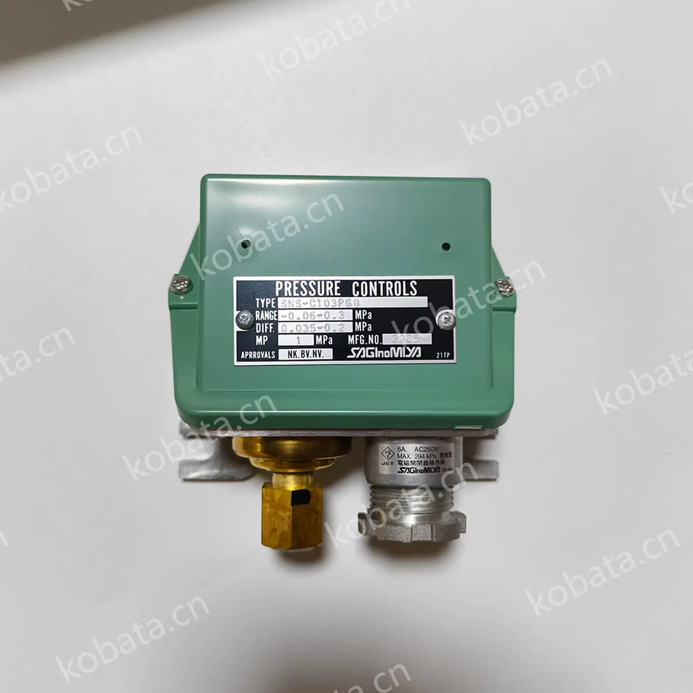 Sagamiya pressure switches SNS-C130PGQ 106PGQ 110PGQ 135PGQ 103PGQ
Sagamiya pressure switches SNS-C130PGQ 106PGQ 110PGQ 135PGQ 103PGQ