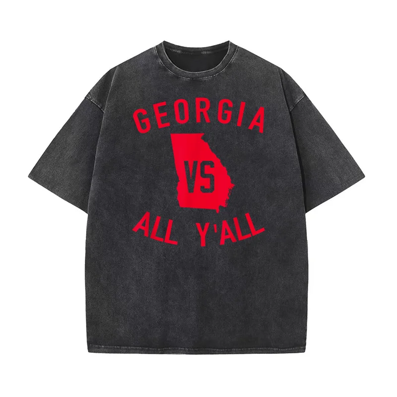 Georgia Vs All Y'all Cool Georgia Pure Cotton Luxury Brand Men's T-shirts O-neck Tshirt Oversized Art Graphic Clothing Printed
Georgia Vs All Y'all Cool Georgia Pure Cotton Luxury Brand Men's T-shirts O-neck Tshirt Oversized Art Graphic Clothing Printed