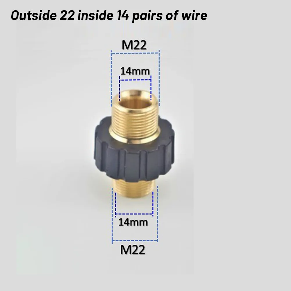Outer Wire Butt Joint Adapters Replace Solid Brass Tool 14-Hole To 15-Hole Accessories High Pressure High Quality
Outer Wire Butt Joint Adapters Replace Solid Brass Tool 14-Hole To 15-Hole Accessories High Pressure High Quality