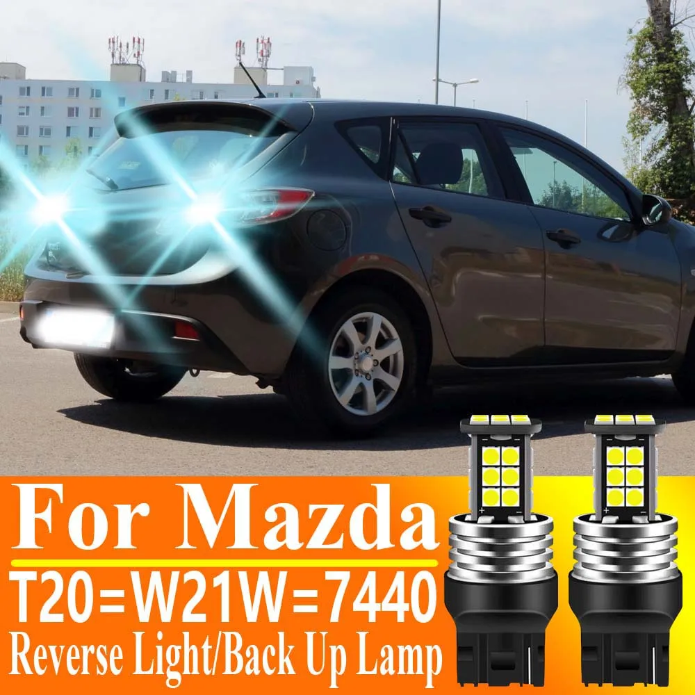 2pcs W21W 7440 T20 LED Tail Light Bulbs Canbus 12V Reverse Lamp for Mazda 3 BK BL Hatchback BM BN 5 6 GH GJ CX-7 CX-9 MX-5 RX-8
2pcs W21W 7440 T20 LED Tail Light Bulbs Canbus 12V Reverse Lamp for Mazda 3 BK BL Hatchback BM BN 5 6 GH GJ CX-7 CX-9 MX-5 RX-8