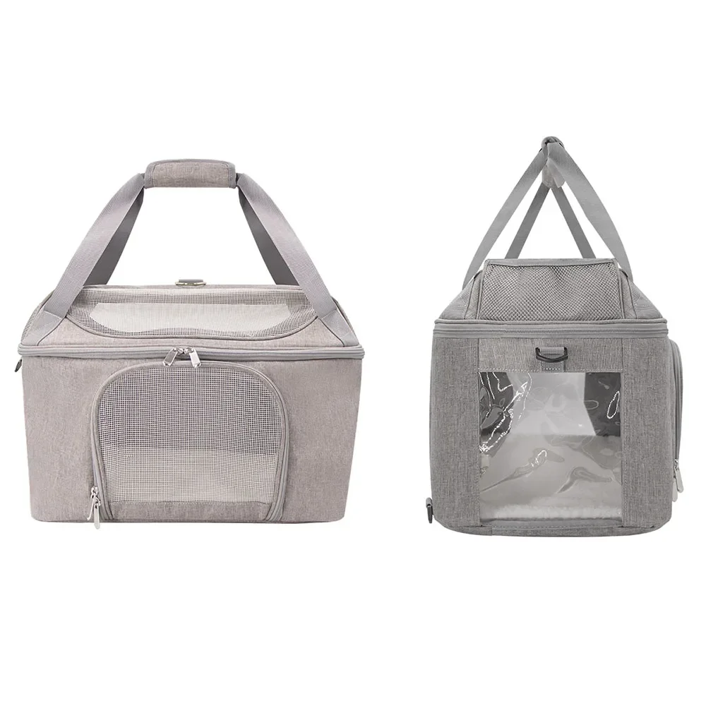 Pet Backpack Breathable Cat Carrier Bag Travel Airline Approved Transport Bag For Small Dog and Cat
Pet Backpack Breathable Cat Carrier Bag Travel Airline Approved Transport Bag For Small Dog and Cat
