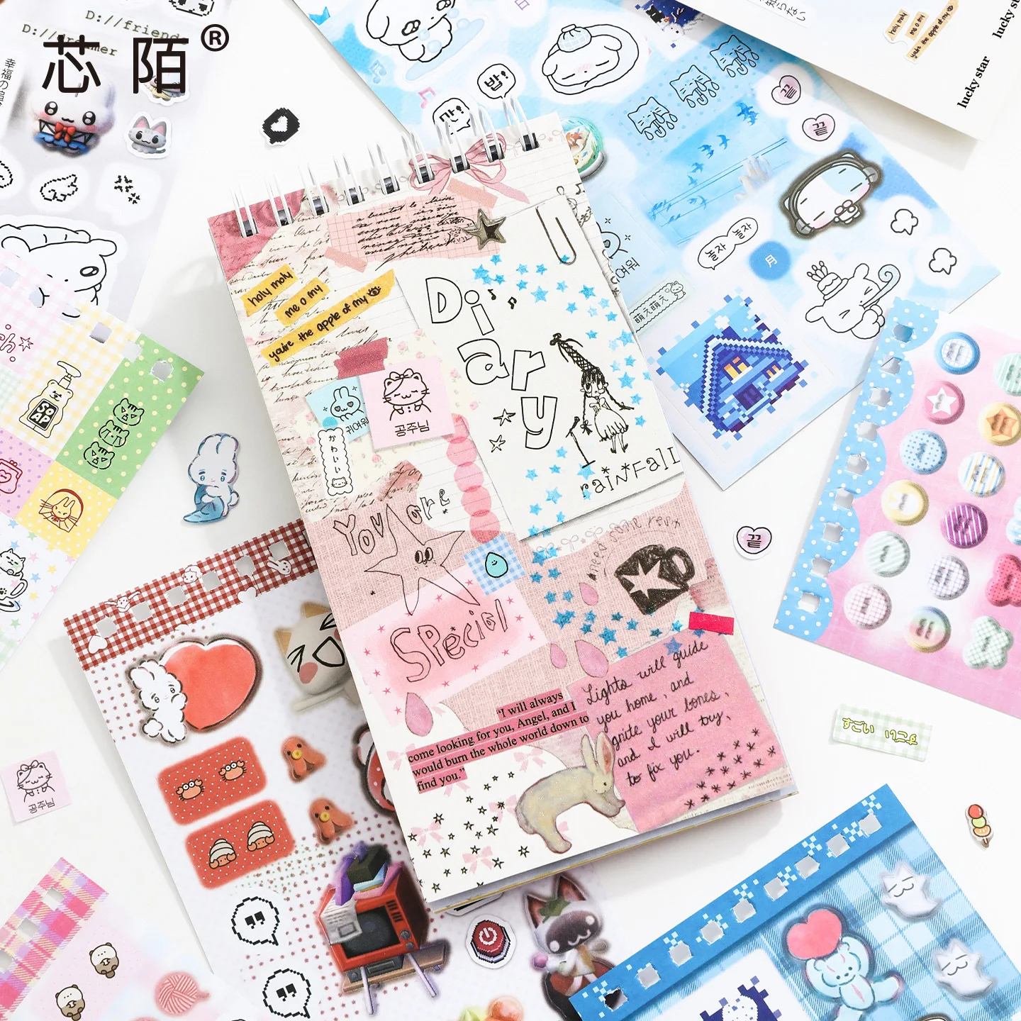 20Pcs Kawaii Japanese Retro Sticker Book DIY Decoration Planner Scrapbook Stickers Supplies
20Pcs Kawaii Japanese Retro Sticker Book DIY Decoration Planner Scrapbook Stickers Supplies
