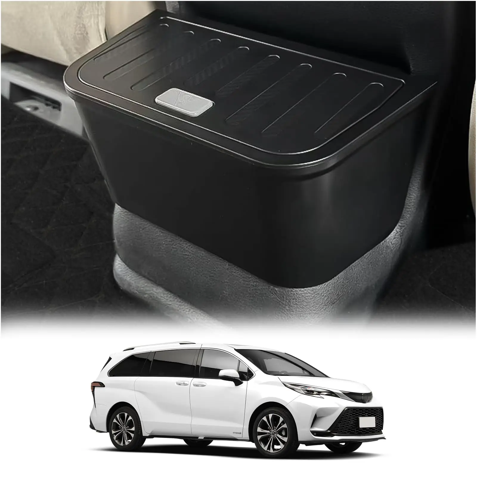 Upgraded Car Trash Can With Lid For Toyota Sienna 2024-2025 Interior Accessory Black
Upgraded Car Trash Can With Lid For Toyota Sienna 2024-2025 Interior Accessory Black