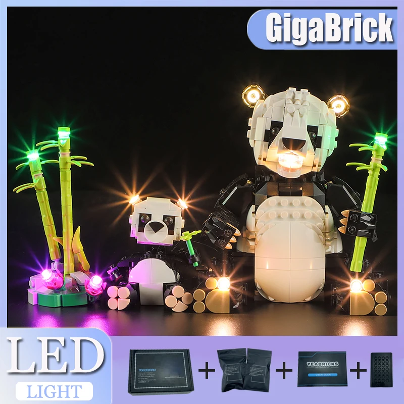 DIY LED Light Kit For LEGO 31165 Wild Animals (Only LED Light,Without Blocks Model)
DIY LED Light Kit For LEGO 31165 Wild Animals (Only LED Light,Without Blocks Model)