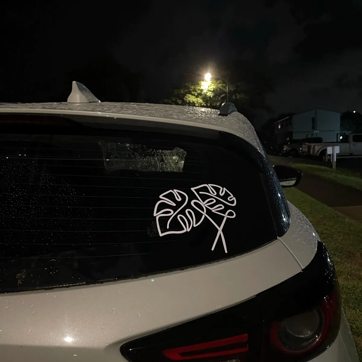 Monstera Leaf Car Decals Holographic Tropical Plant Decoration Car Windows Bumper Stickers Craft Accessories
Monstera Leaf Car Decals Holographic Tropical Plant Decoration Car Windows Bumper Stickers Craft Accessories