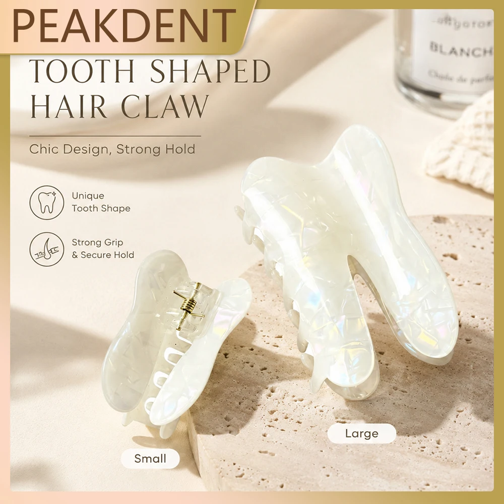 Creative Funny Teeth Hair Claw Pvc Claw Clip Dentistry Jewelry Crab Hair Clips Christmas Gift Hair Accessories for Women Girls
Creative Funny Teeth Hair Claw Pvc Claw Clip Dentistry Jewelry Crab Hair Clips Christmas Gift Hair Accessories for Women Girls