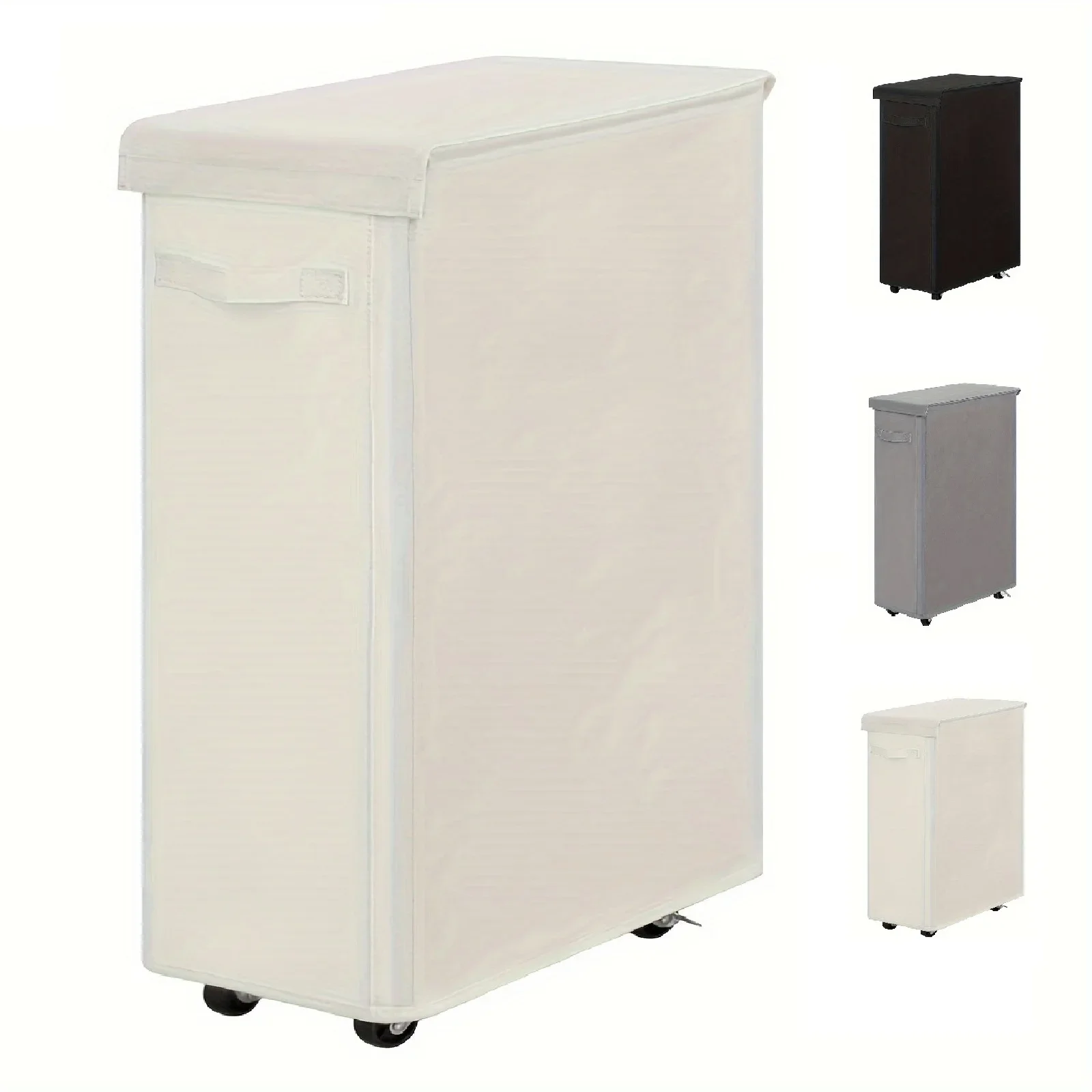 1PC 65L/17.17Gal Laundry Basket With Wheels And Lid,Closed Laundry Hamper,Suitable For Bedrooms,Bathtubs,Laundry,Dormitories
1PC 65L/17.17Gal Laundry Basket With Wheels And Lid,Closed Laundry Hamper,Suitable For Bedrooms,Bathtubs,Laundry,Dormitories