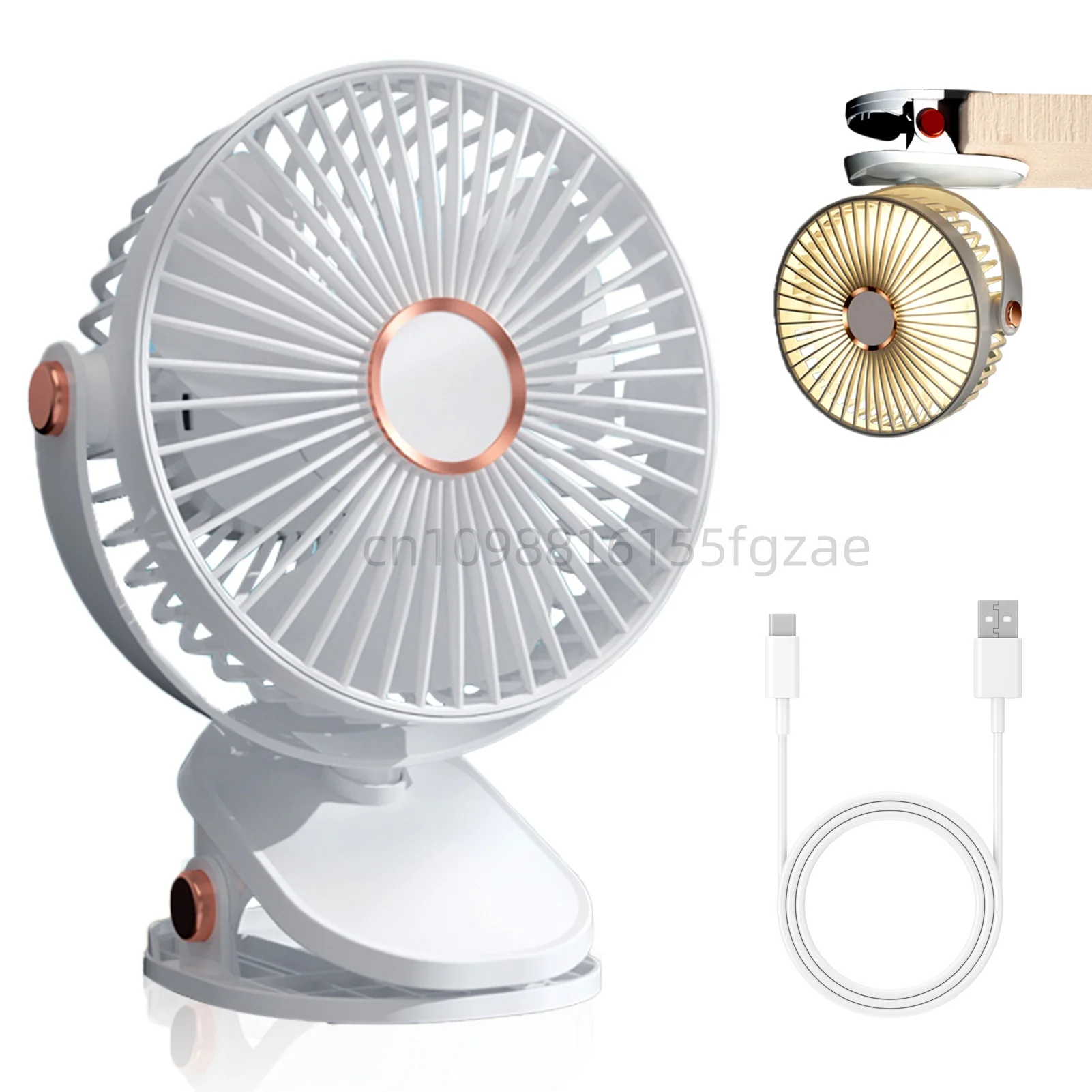 Desktop fan USB rechargeable clip fan Clip on Portable 360° adjustment Desk Fan ultra-low noise with LED light Lightweight mini
Desktop fan USB rechargeable clip fan Clip on Portable 360° adjustment Desk Fan ultra-low noise with LED light Lightweight mini