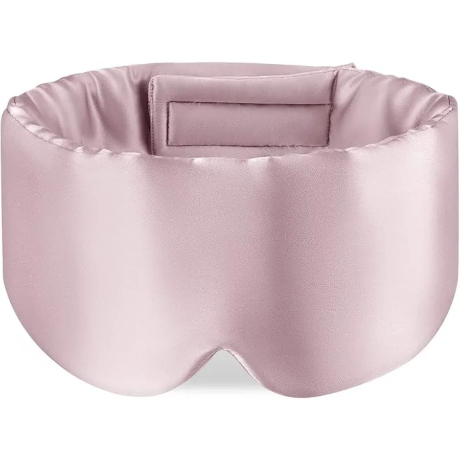 100% Mulberry Silk Sleep Mask Eye Mask for Man and Woman with Adjustable Headband, Full Size Large Sleep Mask & Blindfold for Total Blackout for All Night Sleep, Travel & Nap- Light Plum
100% Mulberry Silk Sleep Mask Eye Mask for Man and Woman with Adjustable Headband, Full Size Large Sleep Mask & Blindfold for Total Blackout for All Night Sleep, Travel & Nap- Light Plum
