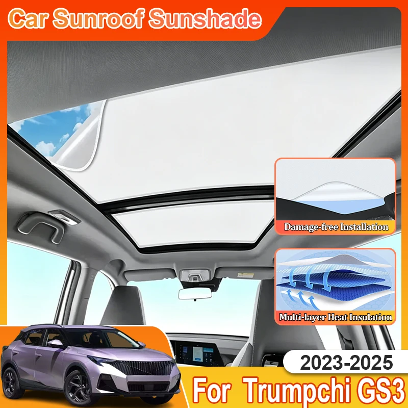 Car Sunshades For Trumpchi GS3 Yingsu GAC Emzoom Accessories 2023 2024 2025 Electrostatic Adsorption Skylight Sun Visor Anti UV
Car Sunshades For Trumpchi GS3 Yingsu GAC Emzoom Accessories 2023 2024 2025 Electrostatic Adsorption Skylight Sun Visor Anti UV