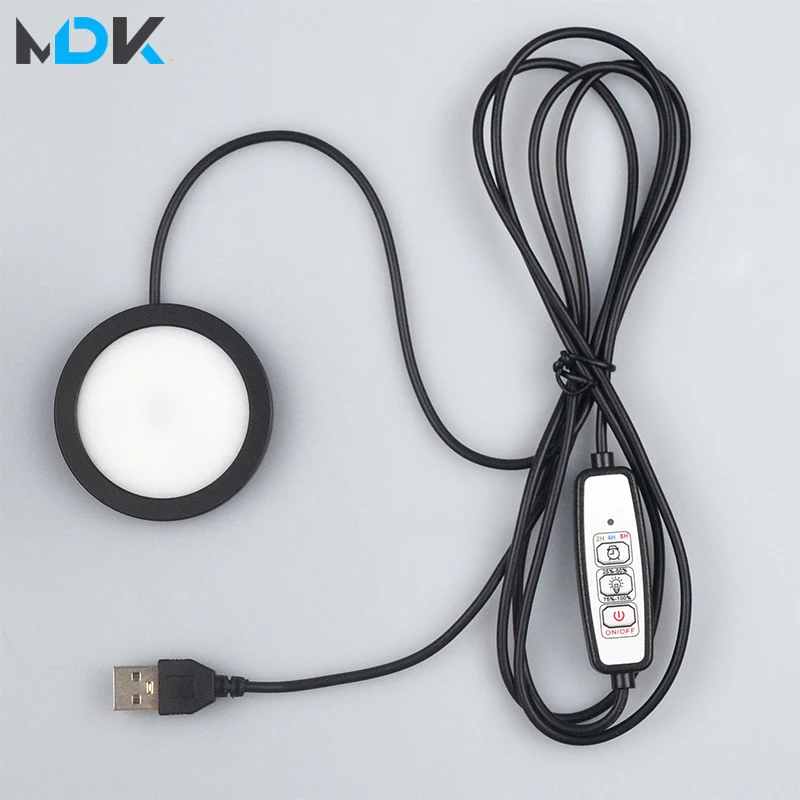 Led Spotlight 5V USB Timer Controlled Cabinet Lamp DIY 3D printed Night Light Kit Fish tank lighting Plant Landscape Lamp Timing
Led Spotlight 5V USB Timer Controlled Cabinet Lamp DIY 3D printed Night Light Kit Fish tank lighting Plant Landscape Lamp Timing