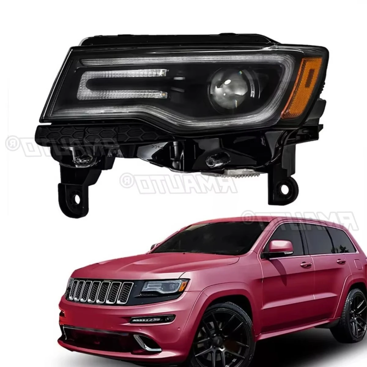Для Jeep Grand Cherokee 2014-2016 левая и правая лампа светодиодный дневный свет передняя светодиодная фара в сборе широкий свет лампы 68142490AL
Для Jeep Grand Cherokee 2014-2016 левая и правая лампа светодиодный дневный свет передняя светодиодная фара в сборе широкий свет лампы 68142490AL