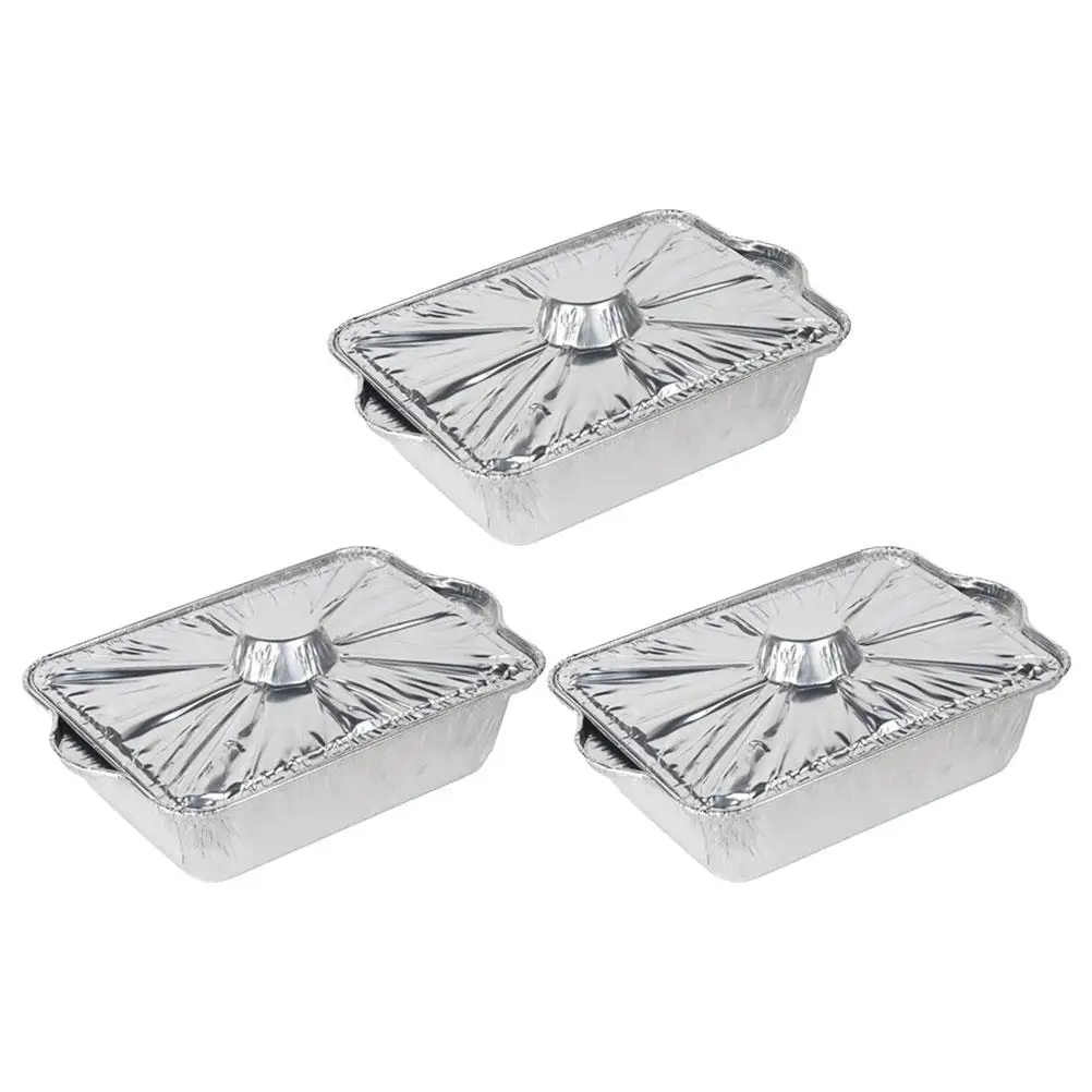 Steel Wire Tin Foil Pan Food Containers with Lids Heat-resistant Baking Pot Packing Box
Steel Wire Tin Foil Pan Food Containers with Lids Heat-resistant Baking Pot Packing Box