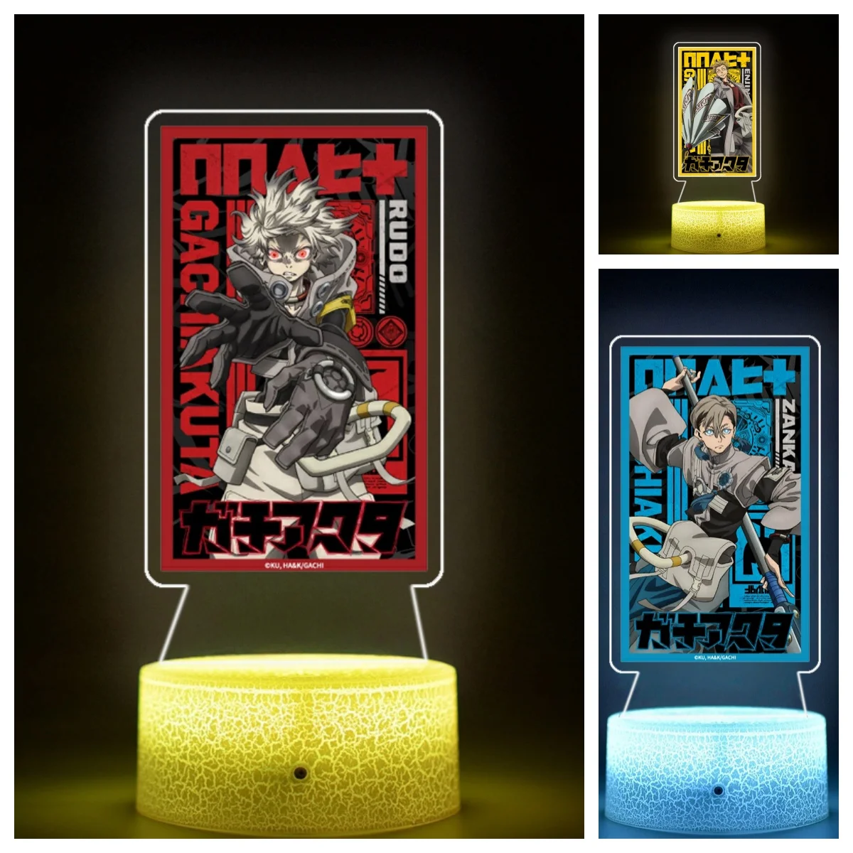 Acrylic Anime Cartoons Night Light for Gachiakuta Rudo Bedroom Desktop Standee Atmosphere Creativity Figure Decoration Gift
Acrylic Anime Cartoons Night Light for Gachiakuta Rudo Bedroom Desktop Standee Atmosphere Creativity Figure Decoration Gift