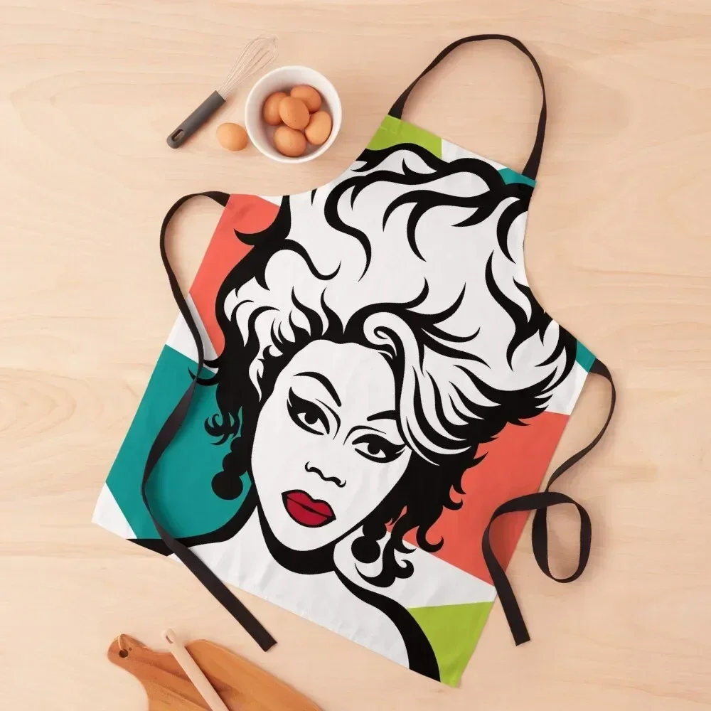 RuPaul Pop Art Apron man chef uniform Waterproof Kitchen For Women with personal logo beauty master Apron
RuPaul Pop Art Apron man chef uniform Waterproof Kitchen For Women with personal logo beauty master Apron