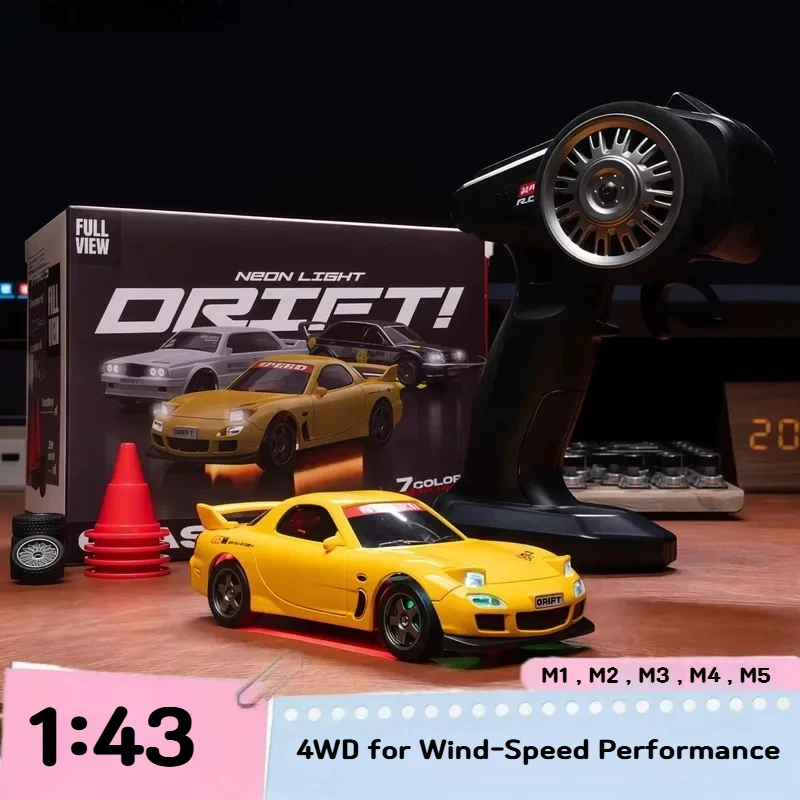 Wen Nanfeng Remote Control Drift Car 1 /43 4Wd Full Scale With Gyroscope Desktop Mini Racing Neon Light For Indoor Hobbyists
Wen Nanfeng Remote Control Drift Car 1 /43 4Wd Full Scale With Gyroscope Desktop Mini Racing Neon Light For Indoor Hobbyists