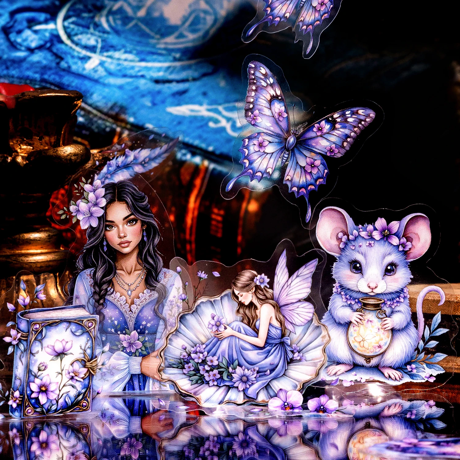 40 шт. кавайные наклейки для домашних животных с цветочной феей, креативный коллаж, сделай сам, материал для скрапбукинга ручной работы, эстетические канцелярские наклейки
40 шт. кавайные наклейки для домашних животных с цветочной феей, креативный коллаж, сделай сам, материал для скрапбукинга ручной работы, эстетические канцелярские наклейки