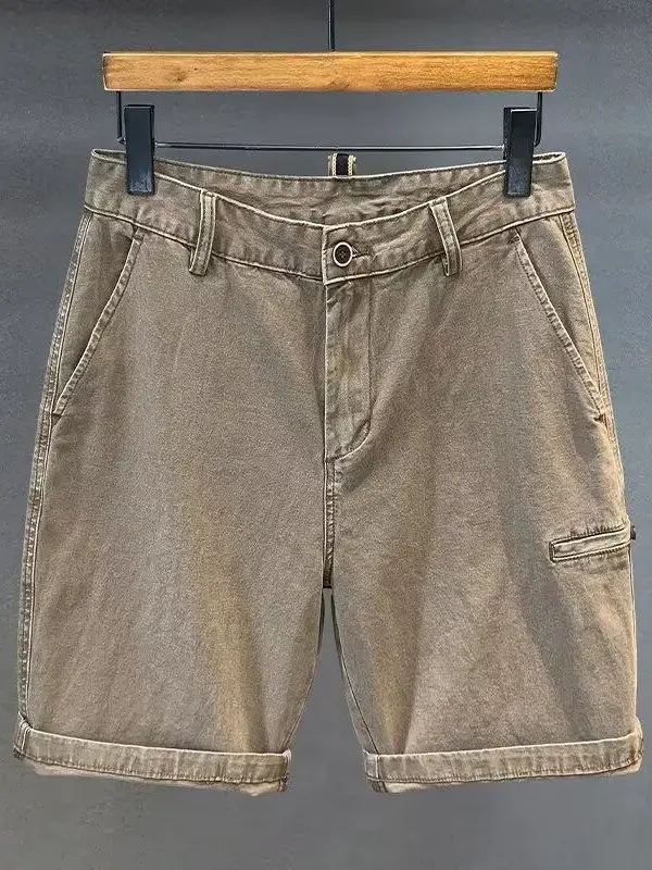 Loose Fit Youth Jeans Shorts Men's Casual Straight Leg Worn-look Mid-waist Five-pocket Fashion Urban Wear Summer Shorts
Loose Fit Youth Jeans Shorts Men's Casual Straight Leg Worn-look Mid-waist Five-pocket Fashion Urban Wear Summer Shorts