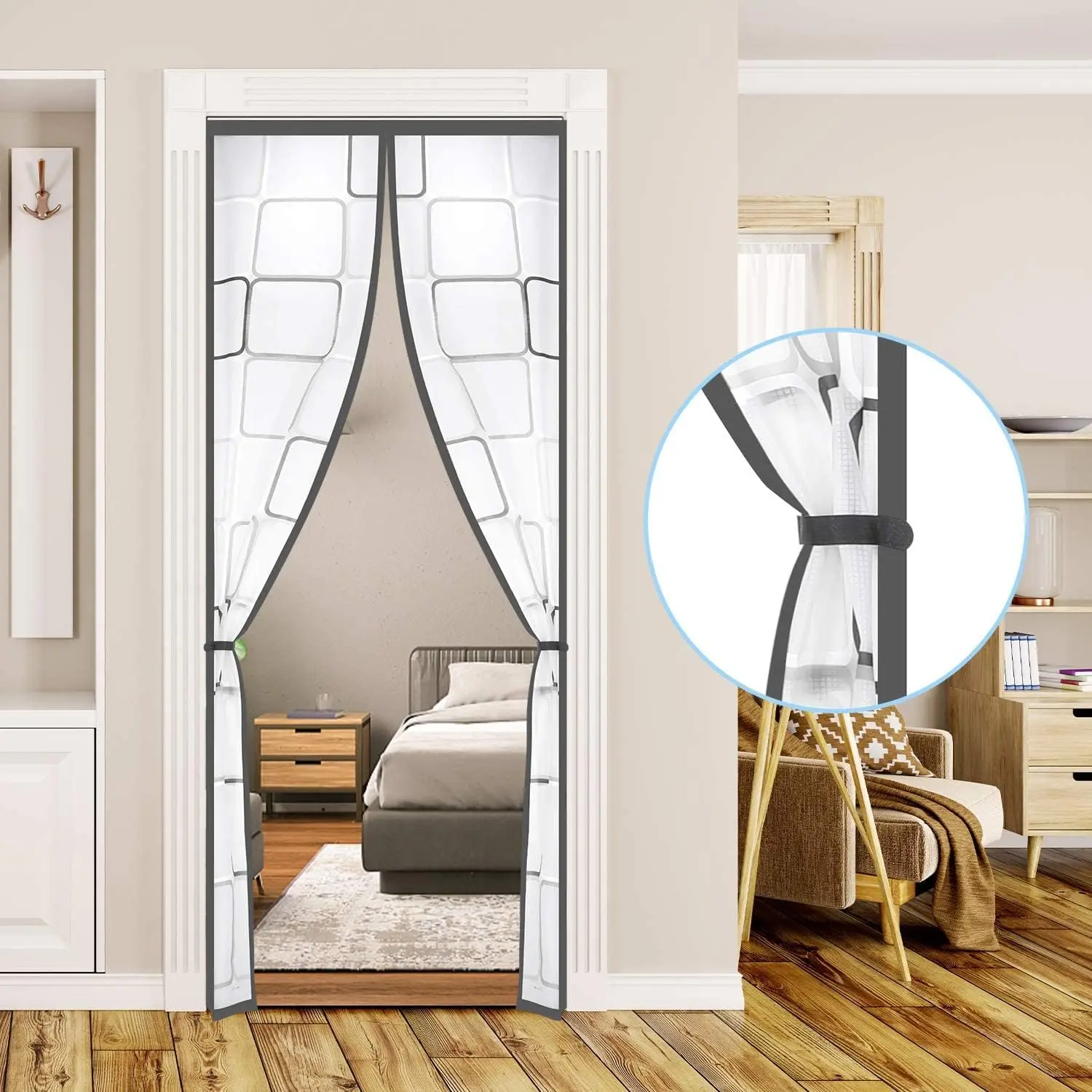 Insulated Door Curtain, Magnetic Thermal Door Cover Screen Door Self-Closing Privacy Magnetic Screen Door Hands Free for Pati
Insulated Door Curtain, Magnetic Thermal Door Cover Screen Door Self-Closing Privacy Magnetic Screen Door Hands Free for Pati