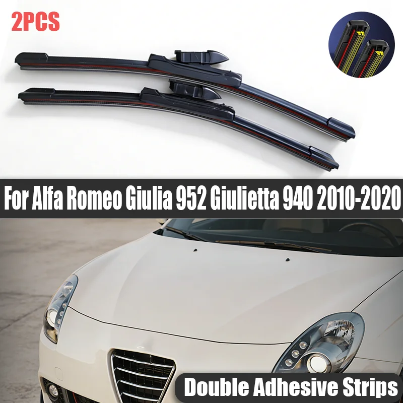 2PCS Car Front Windshield Wiper Blades For Alfa Romeo Giulia 952 Giulietta 940 2010-2020 Accessorie Window Windscreen Windshield
2PCS Car Front Windshield Wiper Blades For Alfa Romeo Giulia 952 Giulietta 940 2010-2020 Accessorie Window Windscreen Windshield