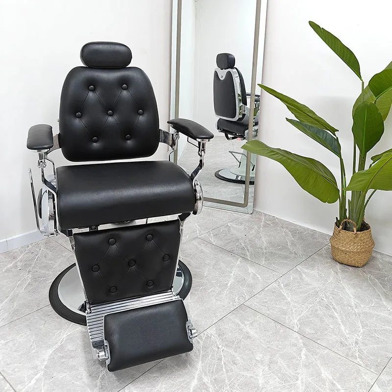 Fanjie black advanced sense can be upside down shaving barber chair, manufacturer wholesale hair salon special hair cutting
Fanjie black advanced sense can be upside down shaving barber chair, manufacturer wholesale hair salon special hair cutting