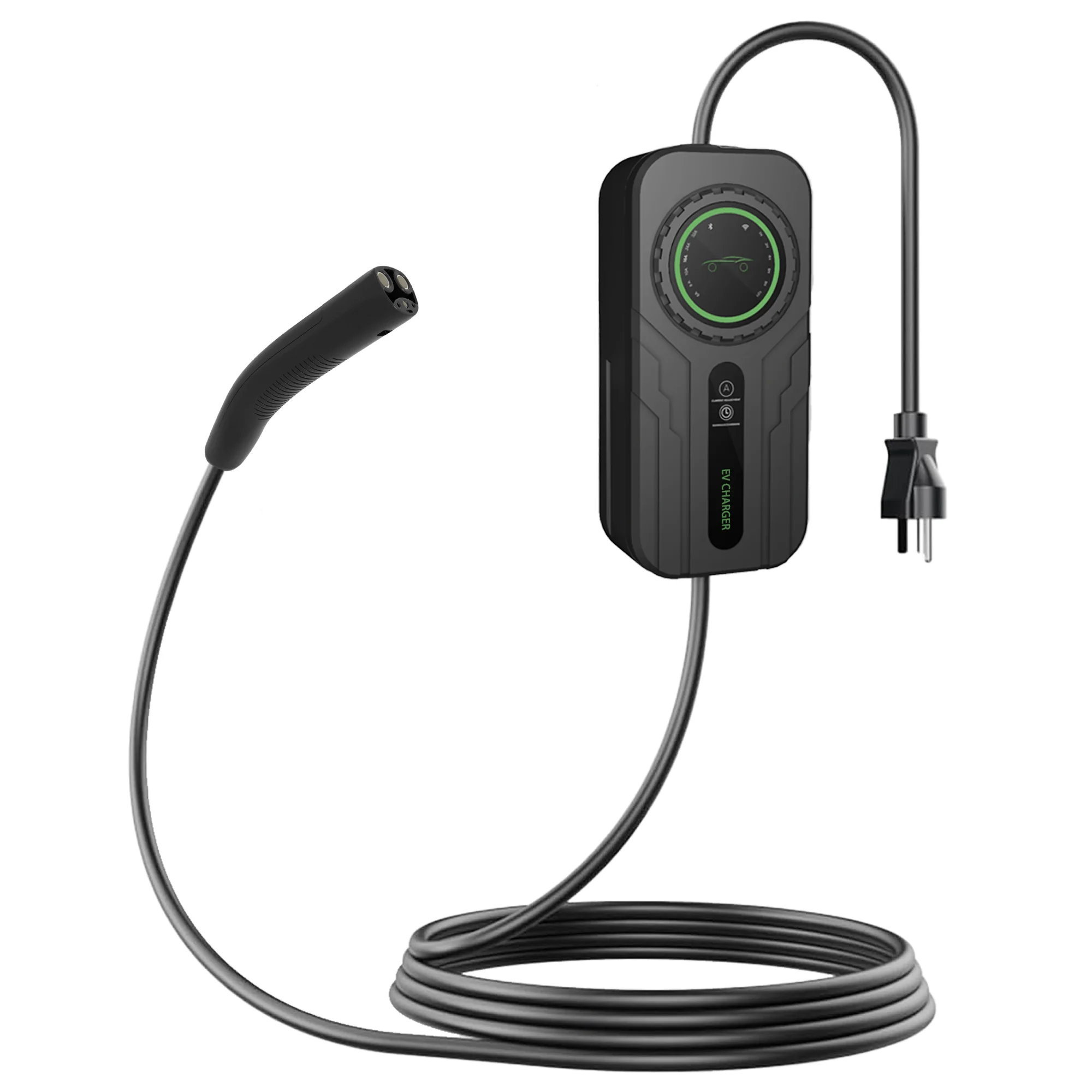 New A03 portable charger for compatible electric vehicle charging stations, 9.6kW 40A 220V AC, suitable for home and outdoor use
New A03 portable charger for compatible electric vehicle charging stations, 9.6kW 40A 220V AC, suitable for home and outdoor use