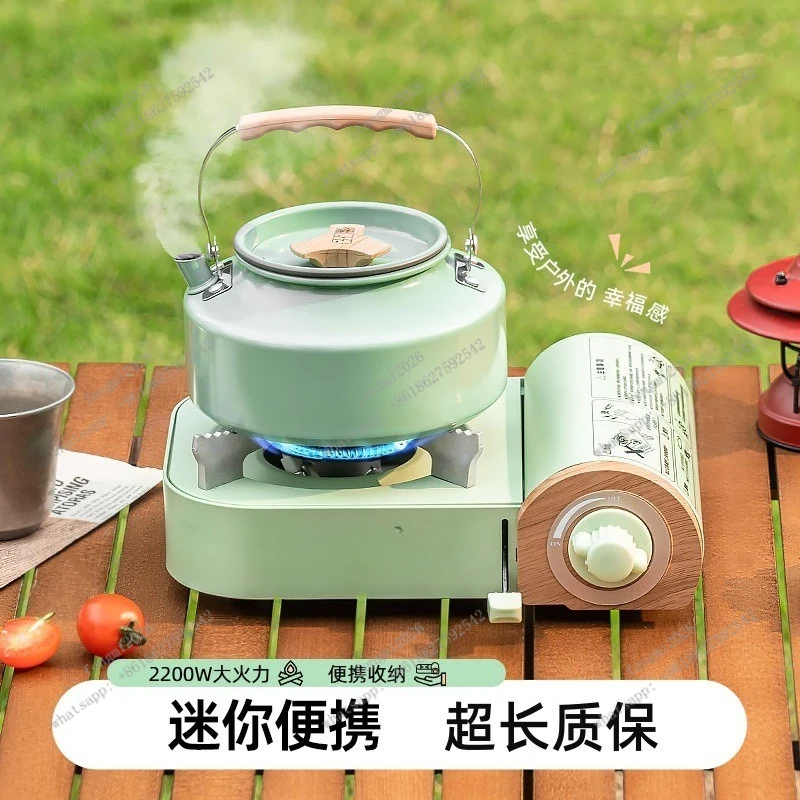 Portable Outdoor Cassette Gas Stove Mini Camping Stove for Tea Making Water Boiling
Portable Outdoor Cassette Gas Stove Mini Camping Stove for Tea Making Water Boiling