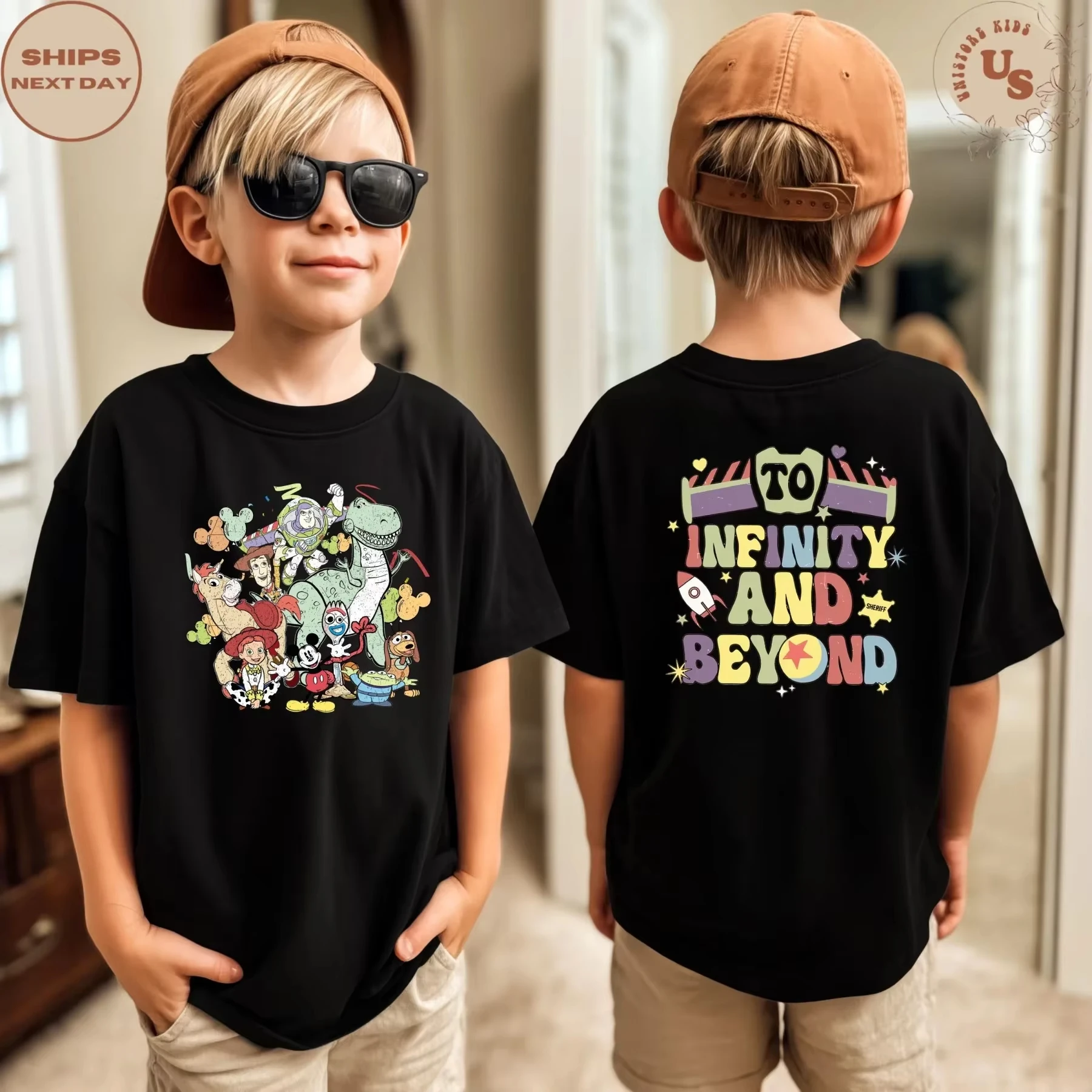 Летняя детская хлопковая футболка с короткими рукавами и принтом «История игрушек» от Disney 2026 года для мальчиков и девочек, тема «Все персонажи в сборе»
Летняя детская хлопковая футболка с короткими рукавами и принтом «История игрушек» от Disney 2026 года для мальчиков и девочек, тема «Все персонажи в сборе»