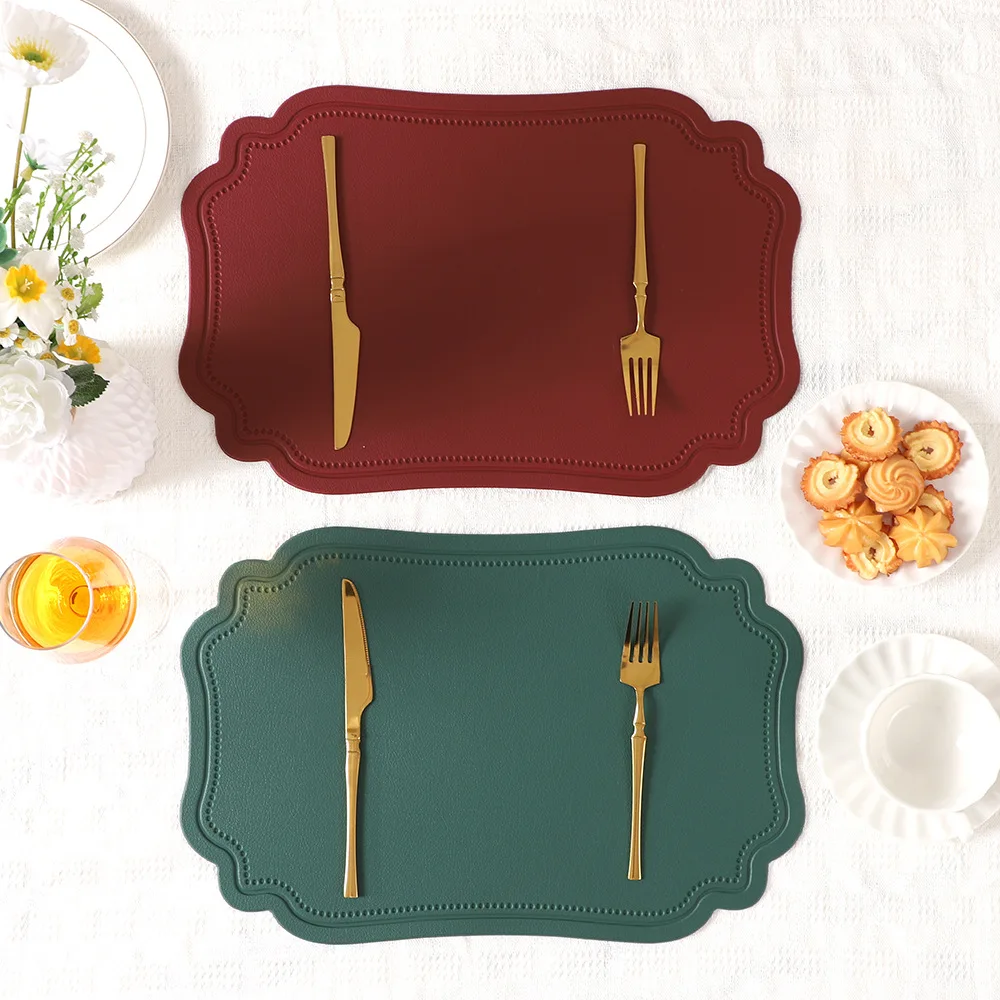 1/6/10PCS Christmas Green Red Gift Placemats Table Mat Tableware Pad PU Leather Non-Slip Square Shape Placemat Soft Bowl Coaster
1/6/10PCS Christmas Green Red Gift Placemats Table Mat Tableware Pad PU Leather Non-Slip Square Shape Placemat Soft Bowl Coaster
