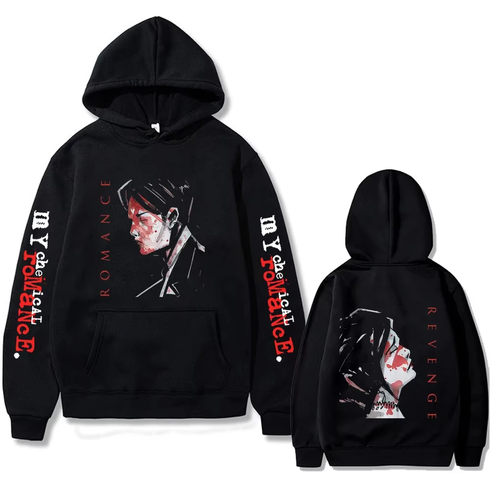 My Chemical Romance Band Hoodie Three Cheers for Sweet Revenge Print Pullover Hoodies Men Women Rock Punk Emo Hooded Sweatshirts
My Chemical Romance Band Hoodie Three Cheers for Sweet Revenge Print Pullover Hoodies Men Women Rock Punk Emo Hooded Sweatshirts