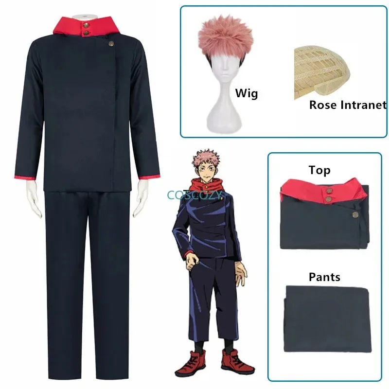 2025 New Jujutsu Kaisen Itadori Yuji Cosplay Costumes Top Pants Kids Halloween Party Anime Uniform Set Carnival Masquerade Pa AA
2025 New Jujutsu Kaisen Itadori Yuji Cosplay Costumes Top Pants Kids Halloween Party Anime Uniform Set Carnival Masquerade Pa AA