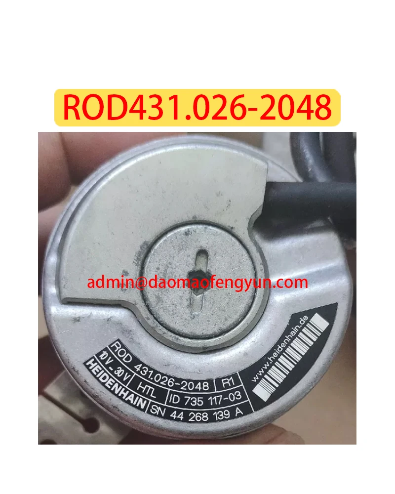 ROD431.026-2048 Second hand Encoders ROD431.026 2048,Fast shipping,The shipment will be arranged after passing the test 
ROD431.026-2048 Second hand Encoders ROD431.026 2048,Fast shipping,The shipment will be arranged after passing the test