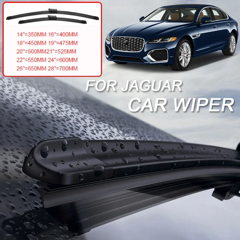 2PCS For JAGUAR E-PACE X540 F-PACE X761 I-PACE XE X760 XF X250 X260 XJ X351 Car Blade Windshield Rubber Wiper Cleaning Accessory
2PCS For JAGUAR E-PACE X540 F-PACE X761 I-PACE XE X760 XF X250 X260 XJ X351 Car Blade Windshield Rubber Wiper Cleaning Accessory