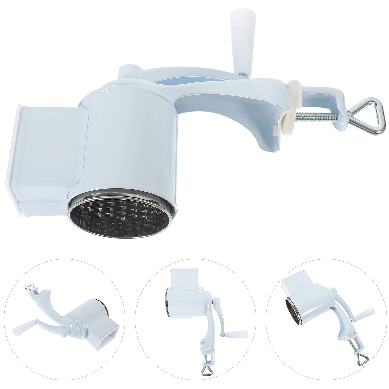 1PCS Multifunctional Grinder H Cranking Cheese Grater Aluminum Alloy Stainless Steel Nut Shredder Rotary Food Tool Household
1PCS Multifunctional Grinder H Cranking Cheese Grater Aluminum Alloy Stainless Steel Nut Shredder Rotary Food Tool Household