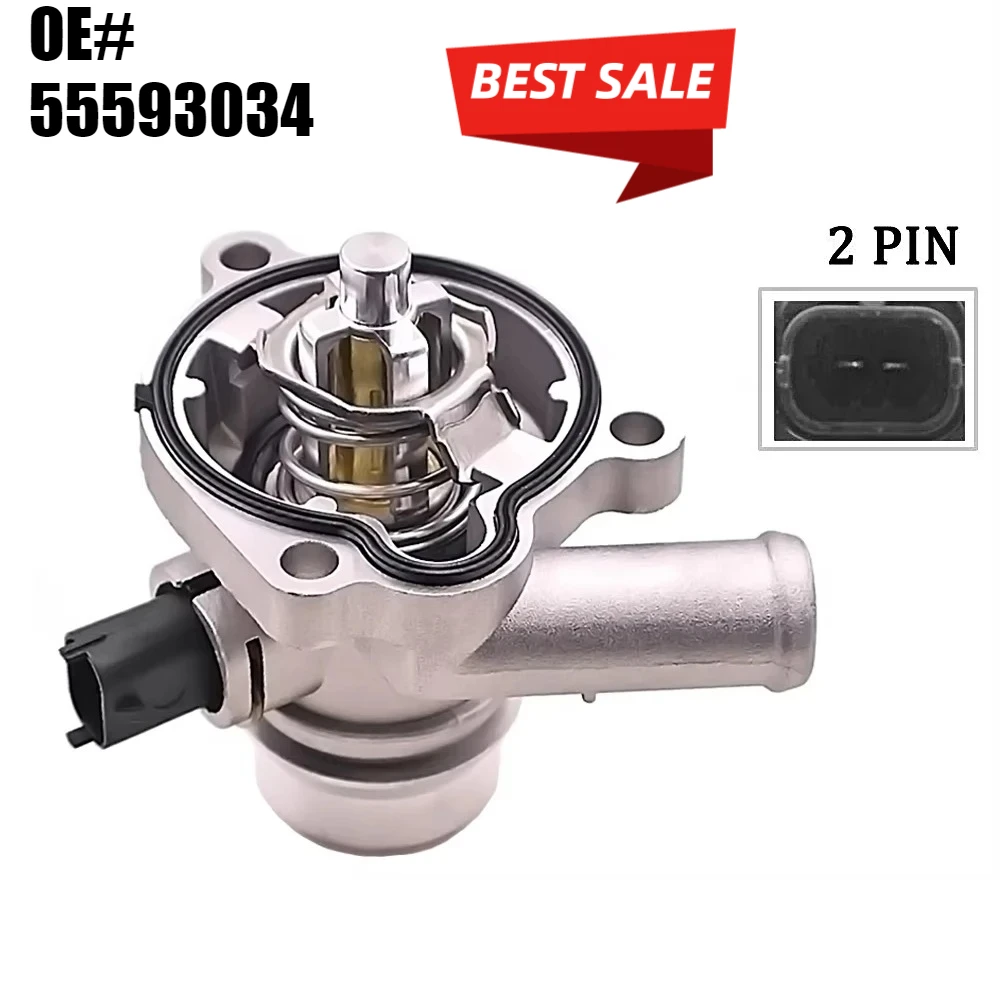 55593034 Thermostat Housing Assembly Engine Coolant Outlet fit for Chevy Cruze Vauxhall Opel Buick Encore 1.4L 55565336 55579010
55593034 Thermostat Housing Assembly Engine Coolant Outlet fit for Chevy Cruze Vauxhall Opel Buick Encore 1.4L 55565336 55579010