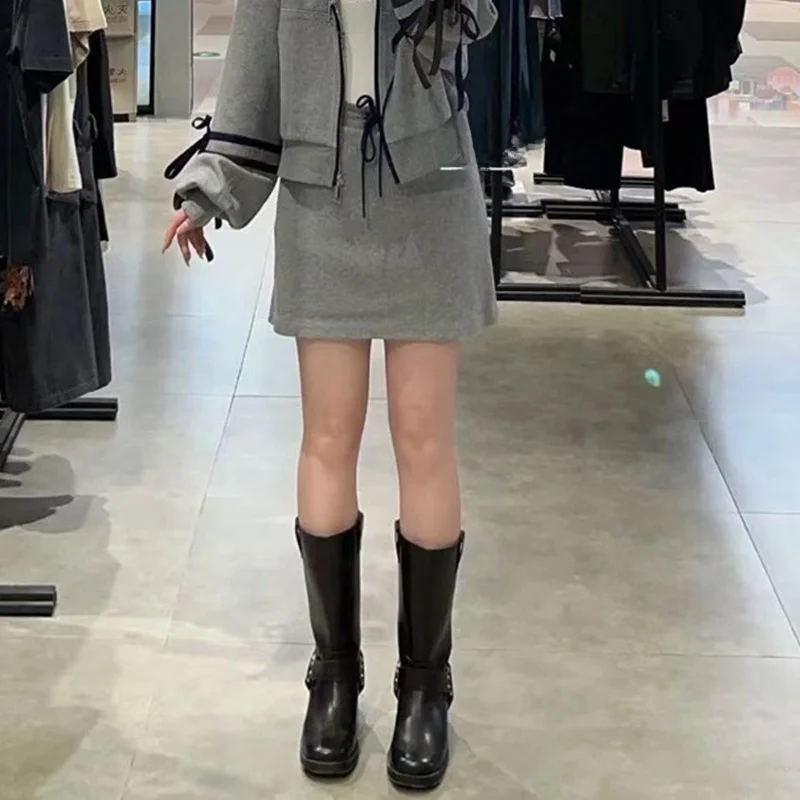 Casual Pure Color Drawstring Short Half-length Skirt New Autumn Arrival Baozhen High Waist A-line Skirt for Teenage Girls
Casual Pure Color Drawstring Short Half-length Skirt New Autumn Arrival Baozhen High Waist A-line Skirt for Teenage Girls
