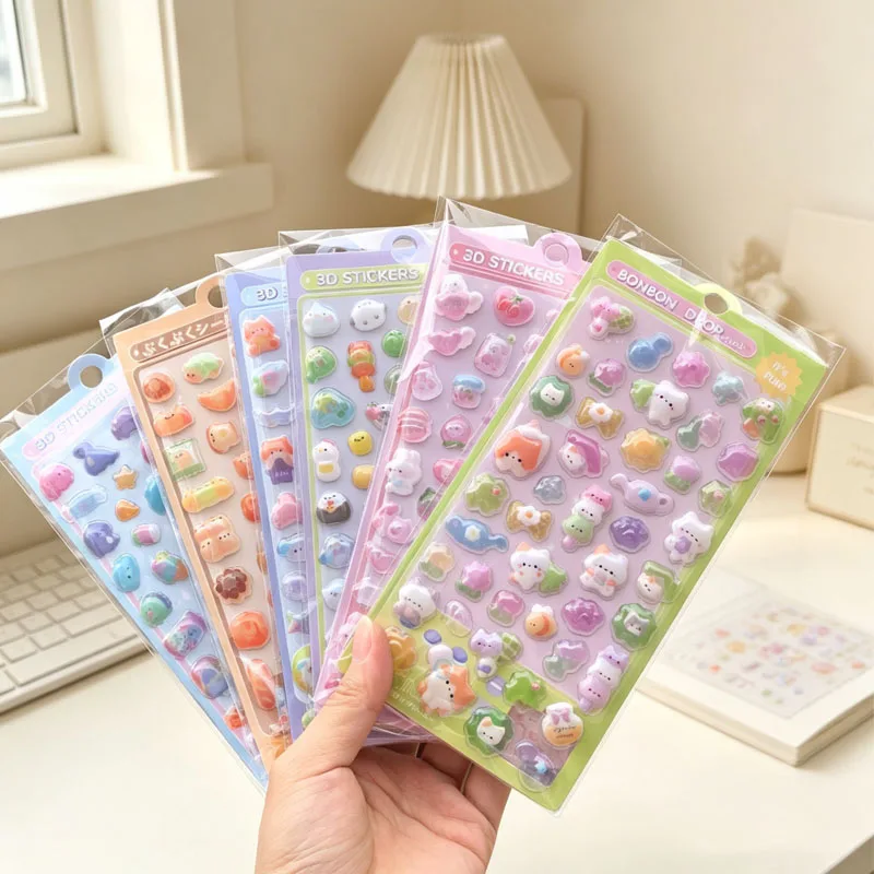 //Kawaii 3D Jelly Resin Stickers Cute Cartoon Sparkle Transparent Decals for Scrapbooking Phone Case Laptop DIY Decor..
//Kawaii 3D Jelly Resin Stickers Cute Cartoon Sparkle Transparent Decals for Scrapbooking Phone Case Laptop DIY Decor..