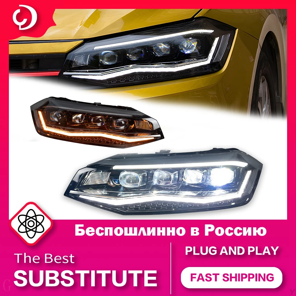 AKD Car Styling Headlights fo VW Polo 2019-2020 LED Headlight Angel Eye DRL Turn Signal Light Led Projector Auto Accessories
AKD Car Styling Headlights fo VW Polo 2019-2020 LED Headlight Angel Eye DRL Turn Signal Light Led Projector Auto Accessories
