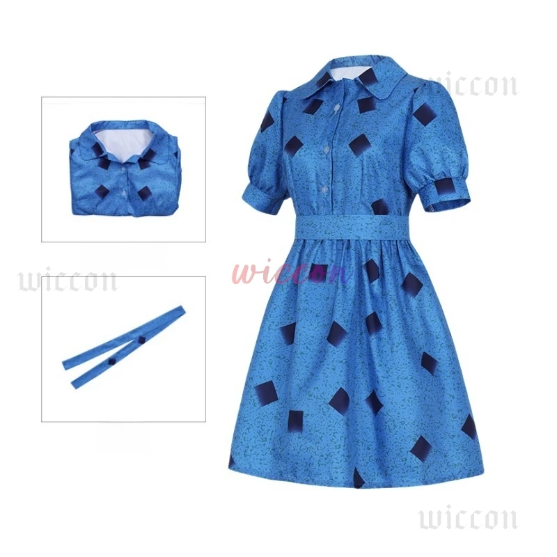 Matilda COS Movie ))((^*% Women Girls Fancy Blue Dress Musical Stage Performance Outfit Halloween Carnival Party Gown@#¥%
Matilda COS Movie ))((^*% Women Girls Fancy Blue Dress Musical Stage Performance Outfit Halloween Carnival Party Gown@#¥%